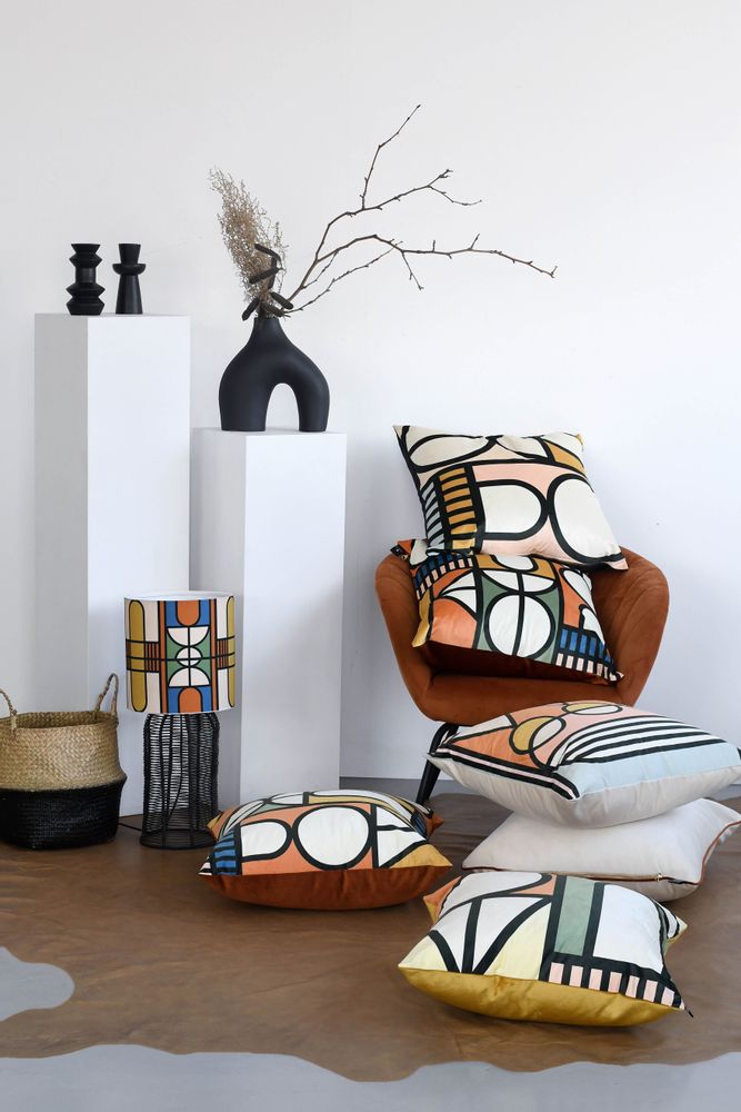 Couettes et oreillers - Coussin décoratif en velours Bokamuso - LULASCLAN
