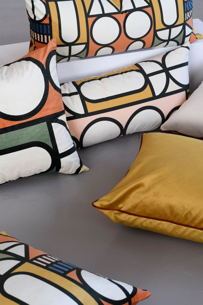 Couettes et oreillers - Coussin décoratif en velours Bokamuso - LULASCLAN