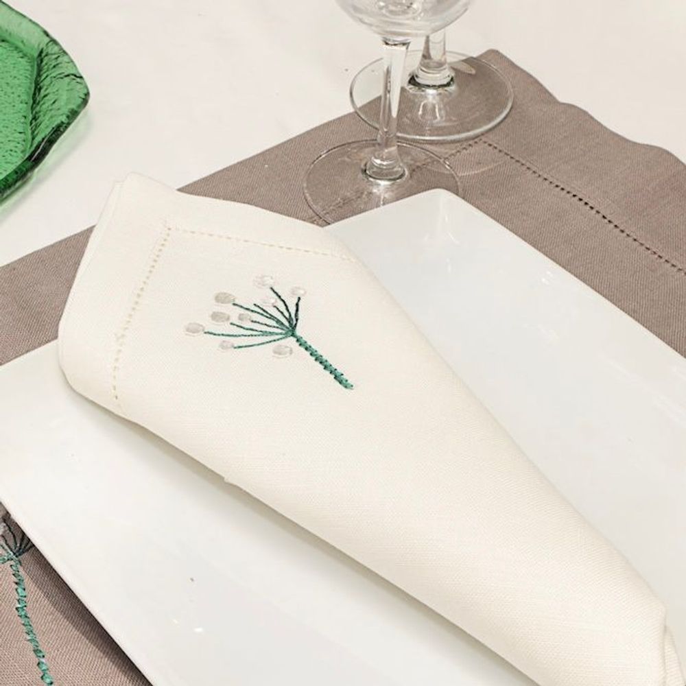 Placemats - Dots Flower Placemat set of 2 - HYA CONCEPT STORE