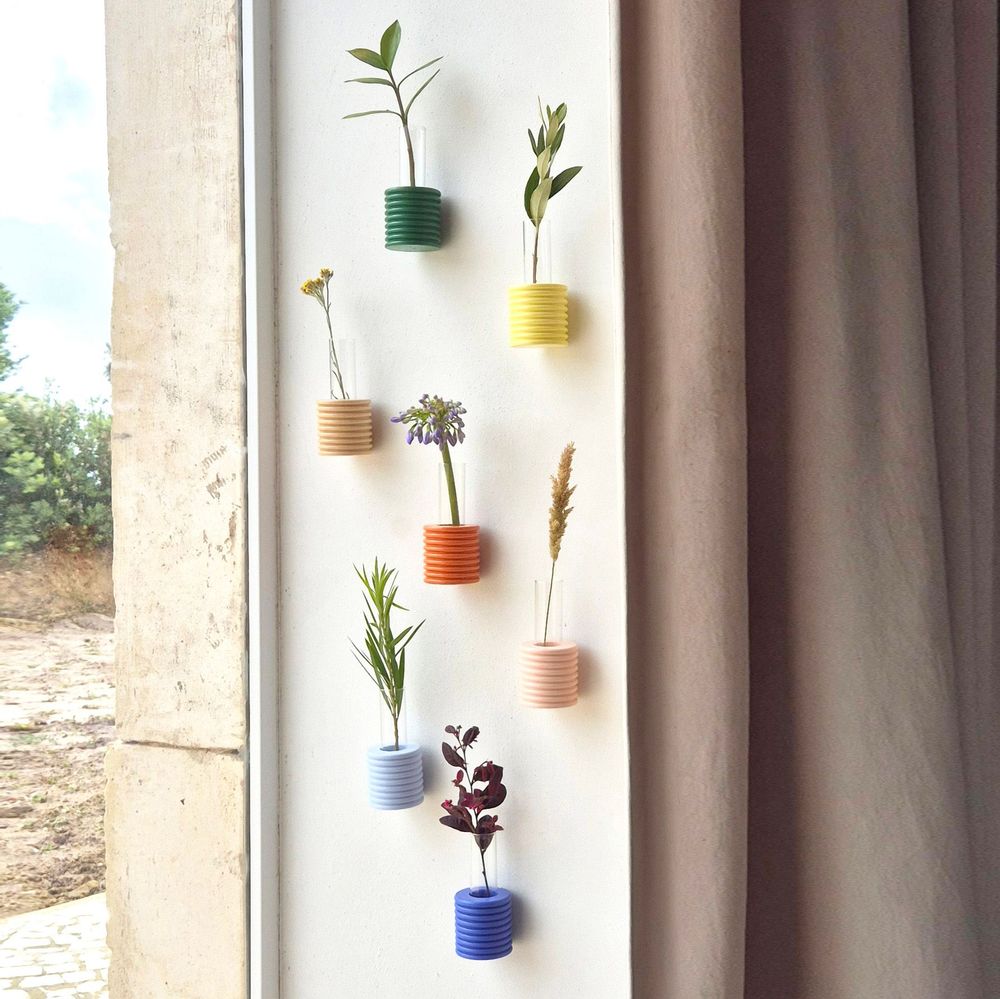 Vases - Ribble Wall Vase - 5MM PAPER