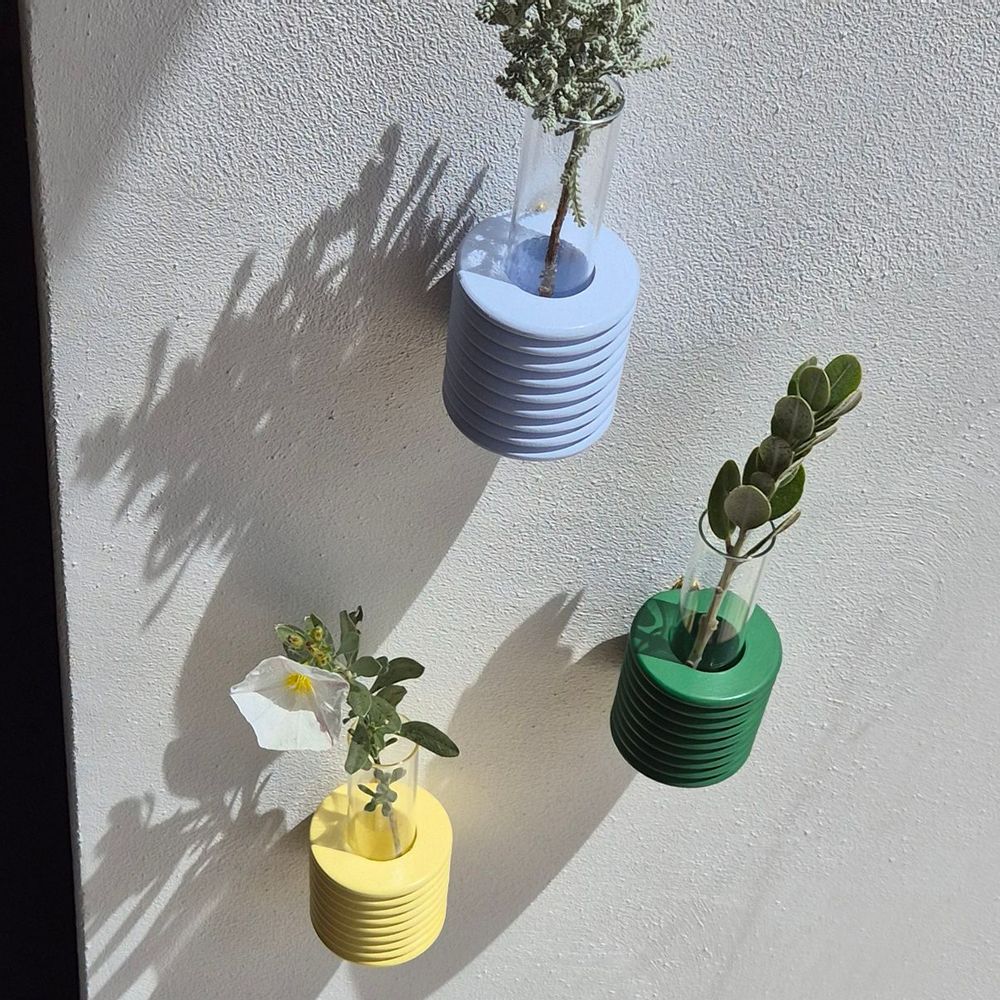 Vases - Ribble Wall Vase - 5MM PAPER
