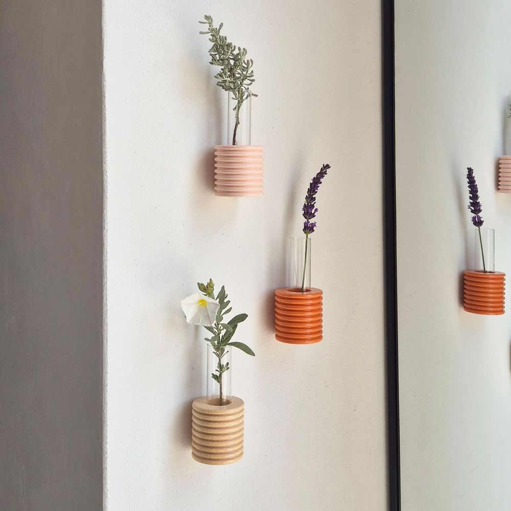 Vases - Ribble Wall Vase - 5MM PAPER
