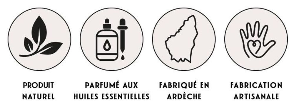 Savons - Gel Douche Artisanal au Lait de Chèvre – Verveine Fraîche - SAVON D'ARDECHE