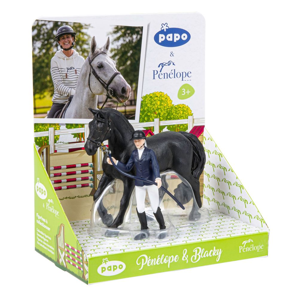 Jouets enfants - Pénélope et Blacky - PAPO