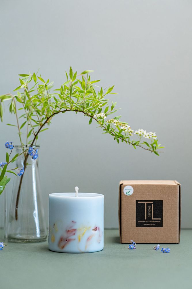 Candles - Candle with Eucalyptus Scent - TL CANDLES