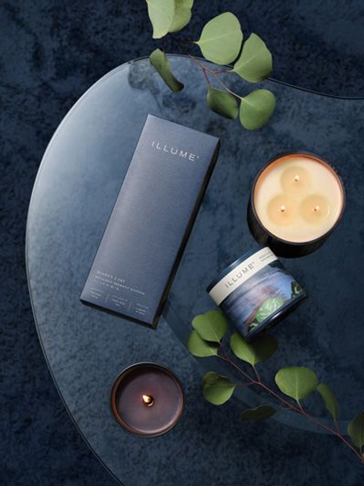 Bougies - Hidden Lake Vanity Tin Bougie, Bleu - ILLUME