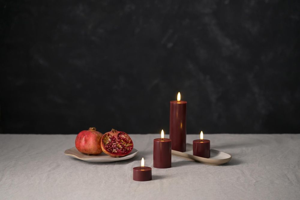 LED modules - Melted Pillar Candles (Smooth) - UYUNI LIGHTING