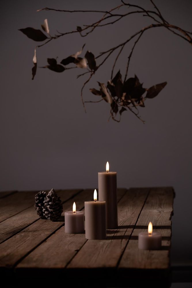 LED modules - Melted Pillar Candles (Smooth) - UYUNI LIGHTING