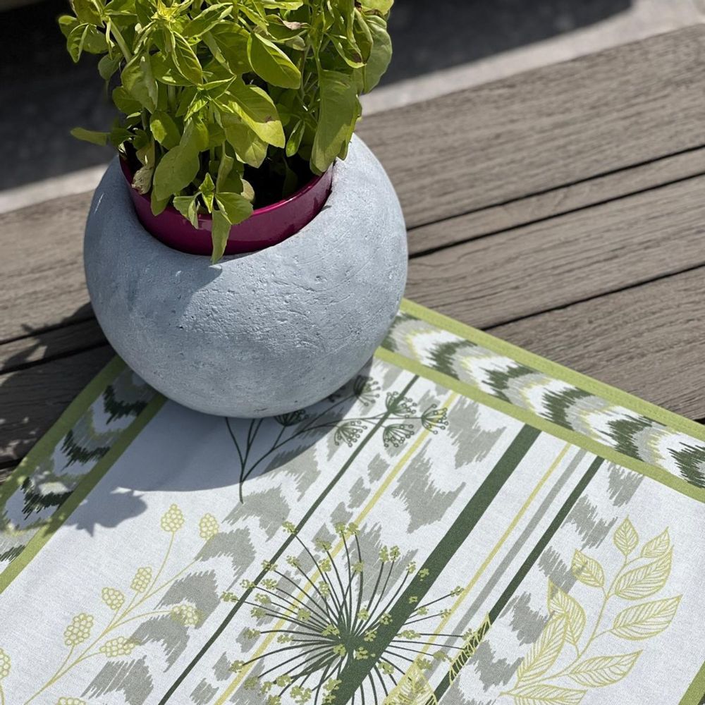Linge d'office - Torchon Feuilles d'été - BEAUVILLÉ