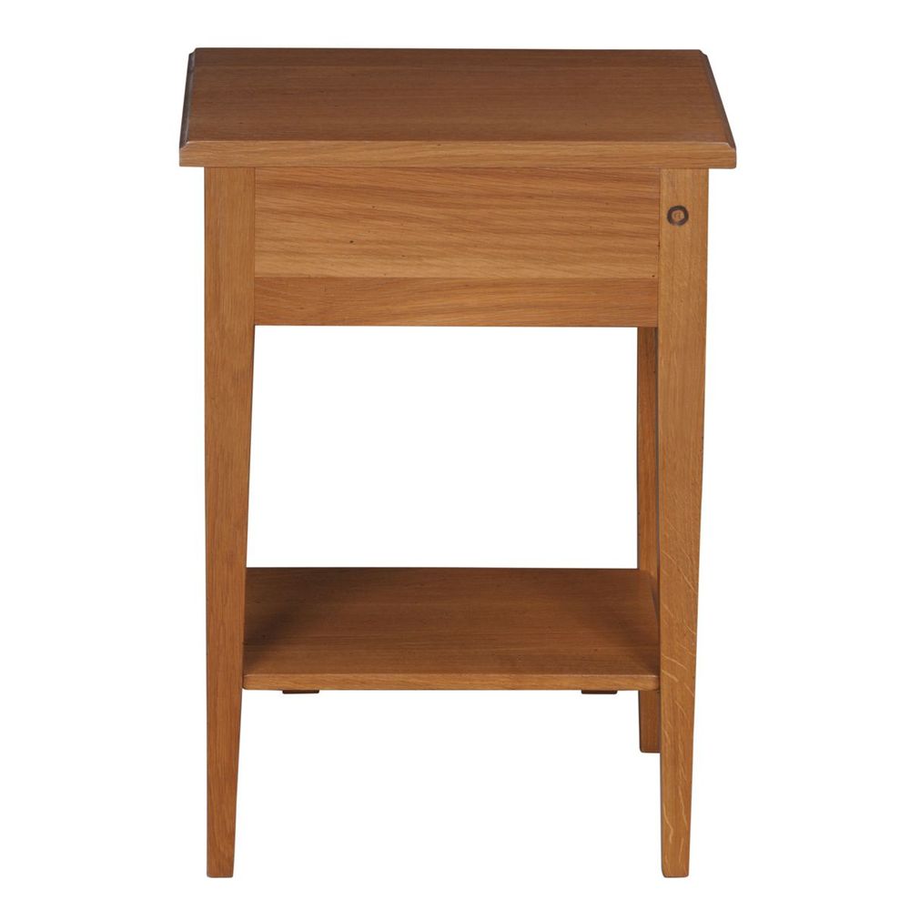 Tables de nuit - Table de nuit avec tiroir en chêne massif - MON PETIT MEUBLE FRANÇAIS