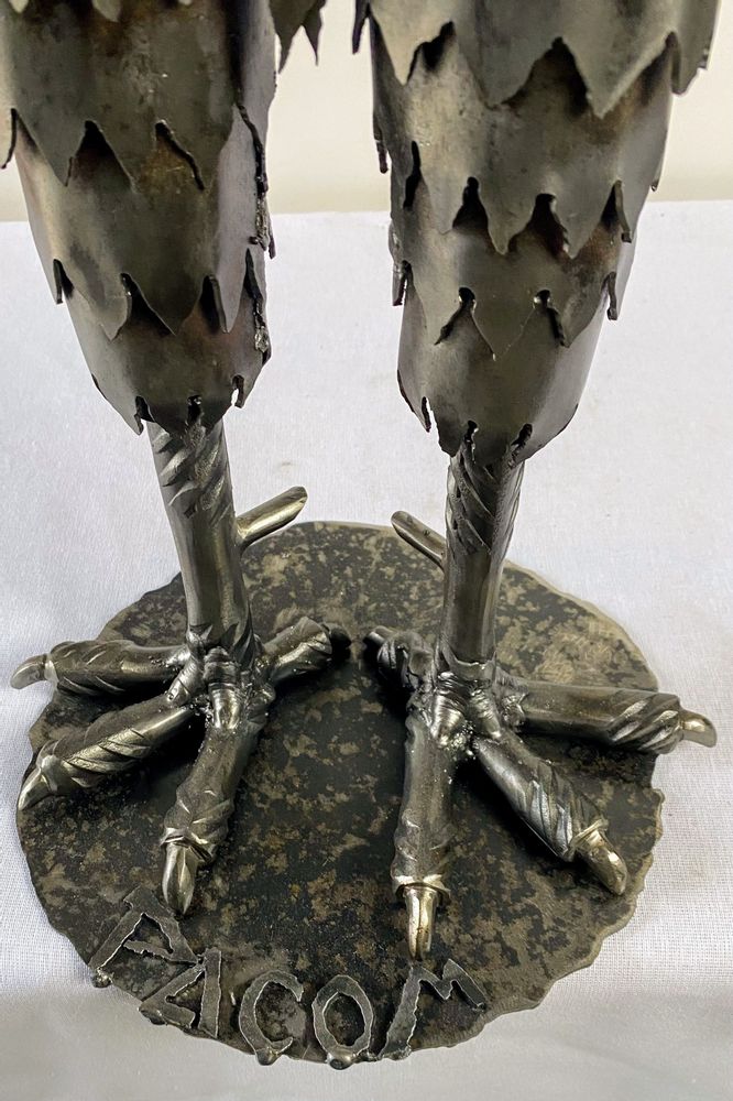 Pièces uniques - sculpture métal coq sportif - PACOM-CONCEPT