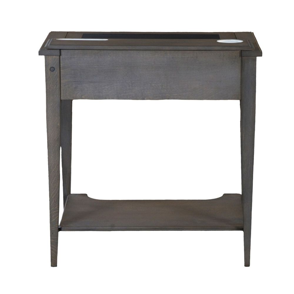 Desks - ENZO antique style desk table in solid oak - MON PETIT MEUBLE FRANÇAIS
