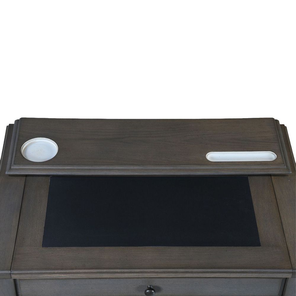 Desks - ENZO antique style desk table in solid oak - MON PETIT MEUBLE FRANÇAIS