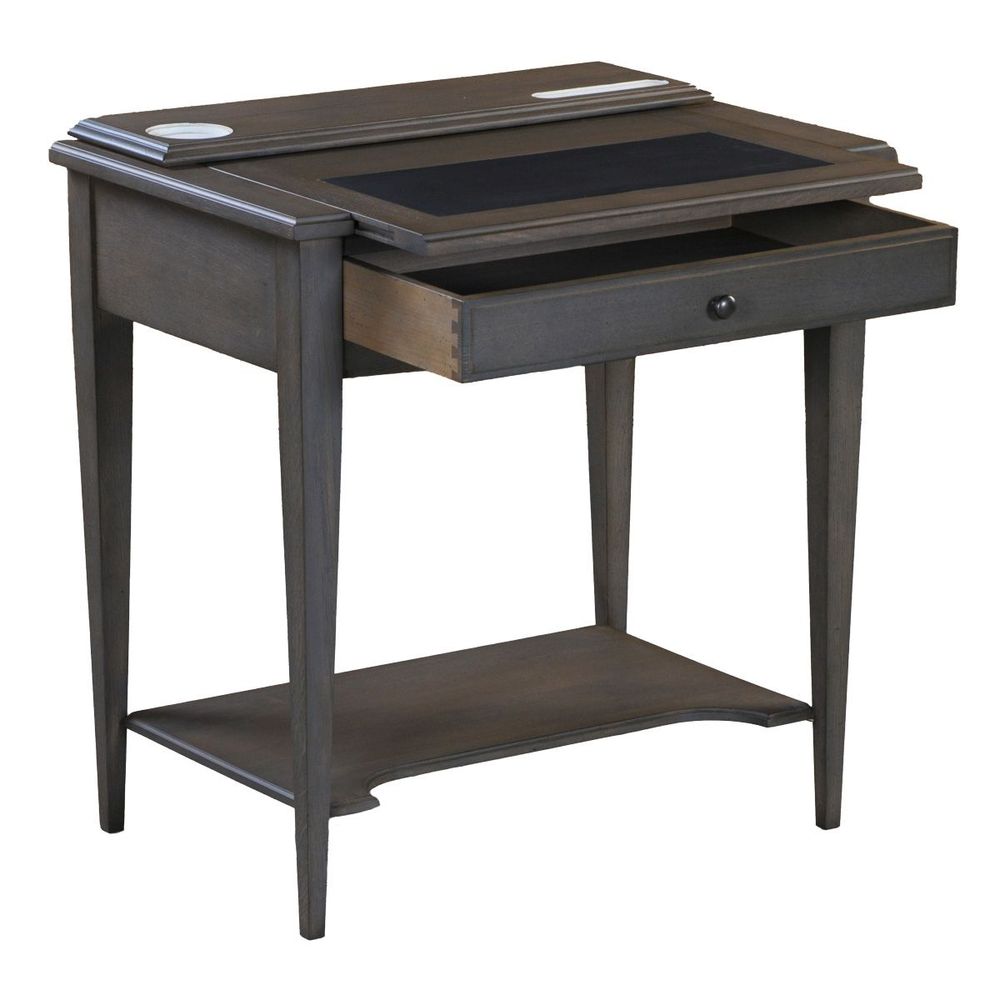 Desks - ENZO antique style desk table in solid oak - MON PETIT MEUBLE FRANÇAIS
