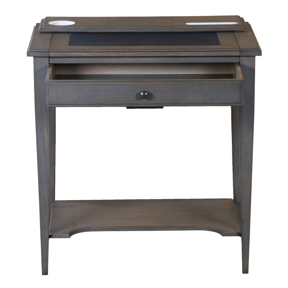 Desks - ENZO antique style desk table in solid oak - MON PETIT MEUBLE FRANÇAIS