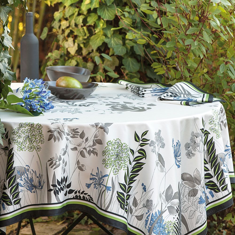 Linge de table textile - Nappe Agapanthes - BEAUVILLÉ