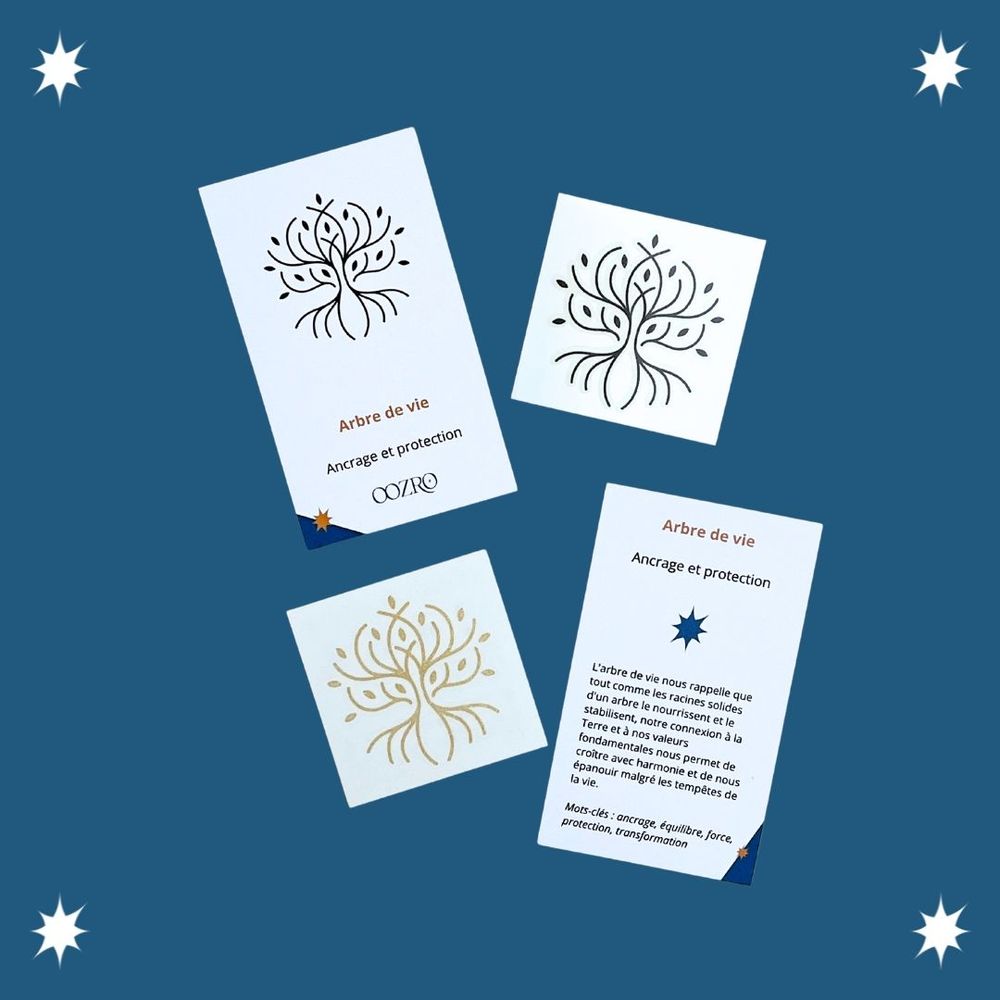 Bijoux - Arbre de Vie - Ancrage et protection - OOZRO