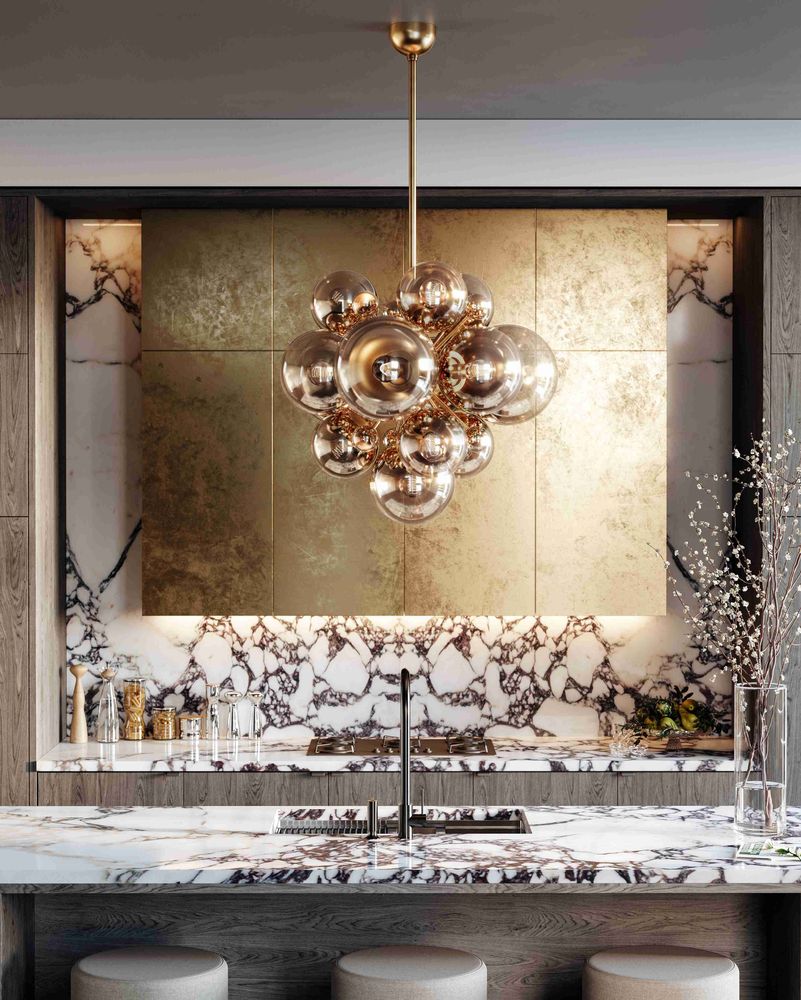 Suspensions - Kyoto Corbett Lustre - HUDSON VALLEY LIGHTING GROUP