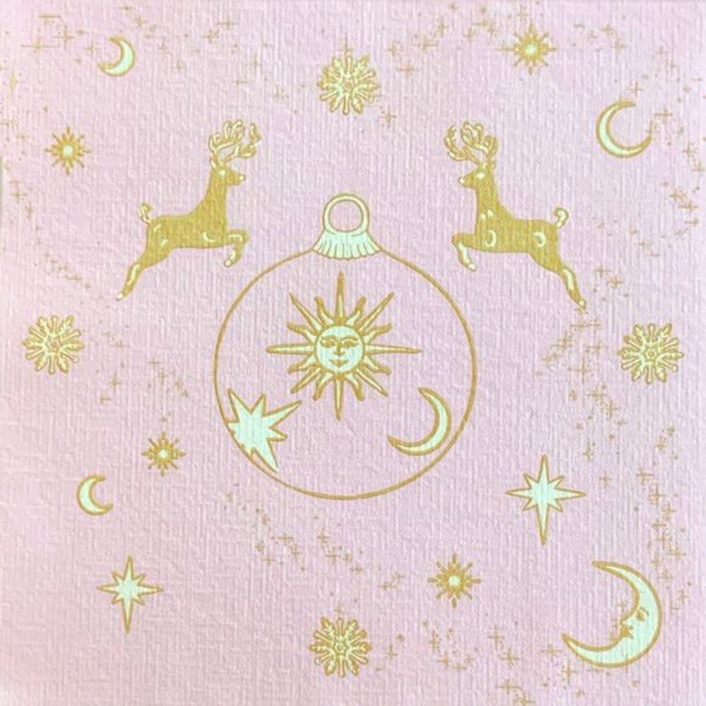 Napkins - Astral Rose - FRANÇOISE PAVIOT