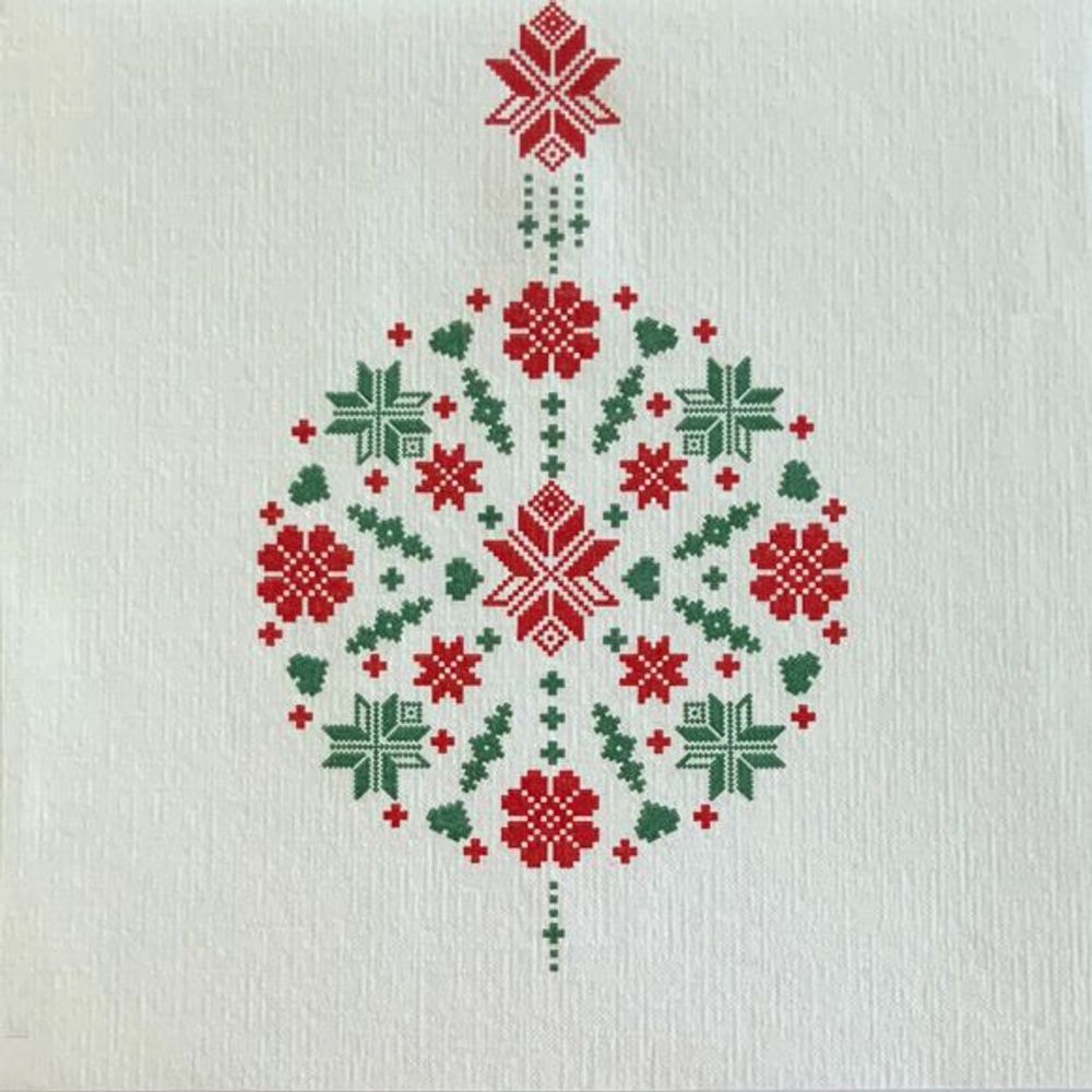 Napkins - Boule Brodée - FRANÇOISE PAVIOT