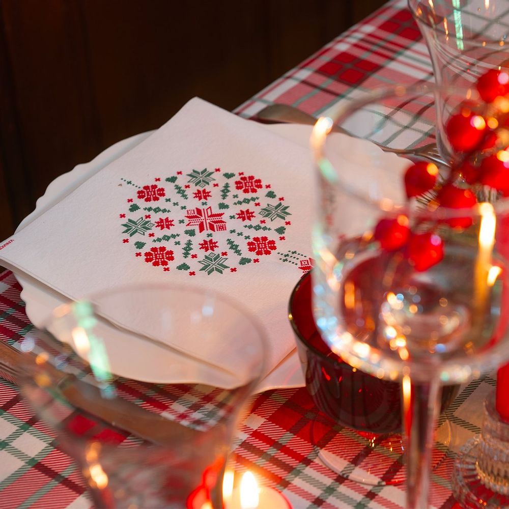 Napkins - Boule Brodée - FRANÇOISE PAVIOT