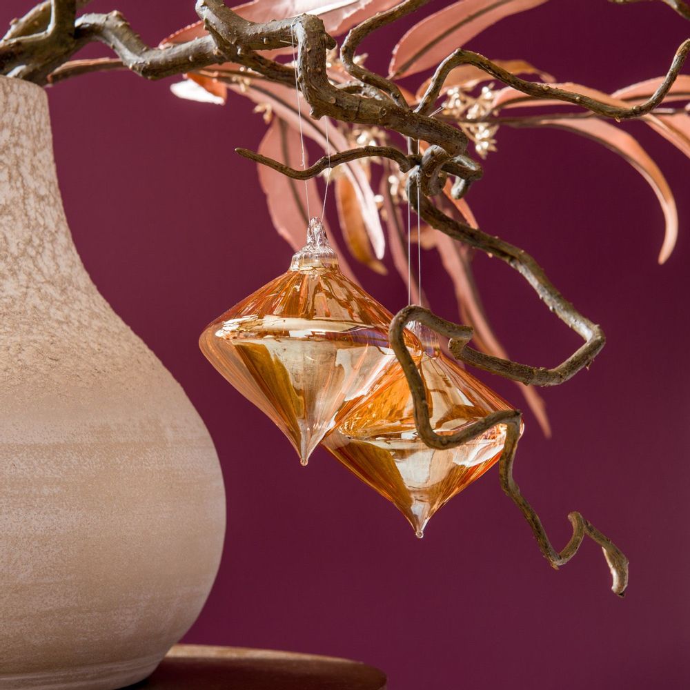 Other Christmas decorations - MERCURIZED SPINNING BALL - Lou de Castellane - Decorative object - LOU DE CASTELLANE