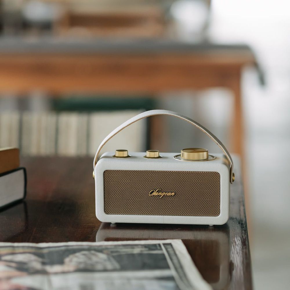 Autres objets connectés - Enceinte Retro RA 101 - FRANCE MAJOR DIFFUSION