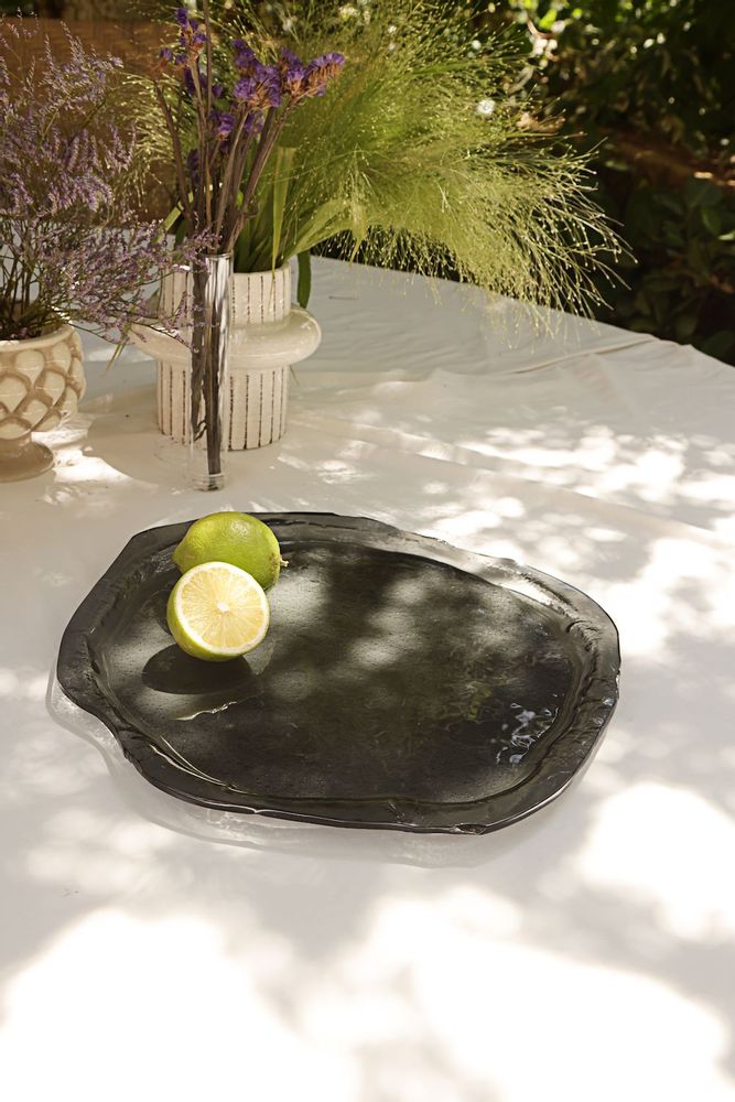 Formal plates - Round Wave Plate - HYA CONCEPT STORE