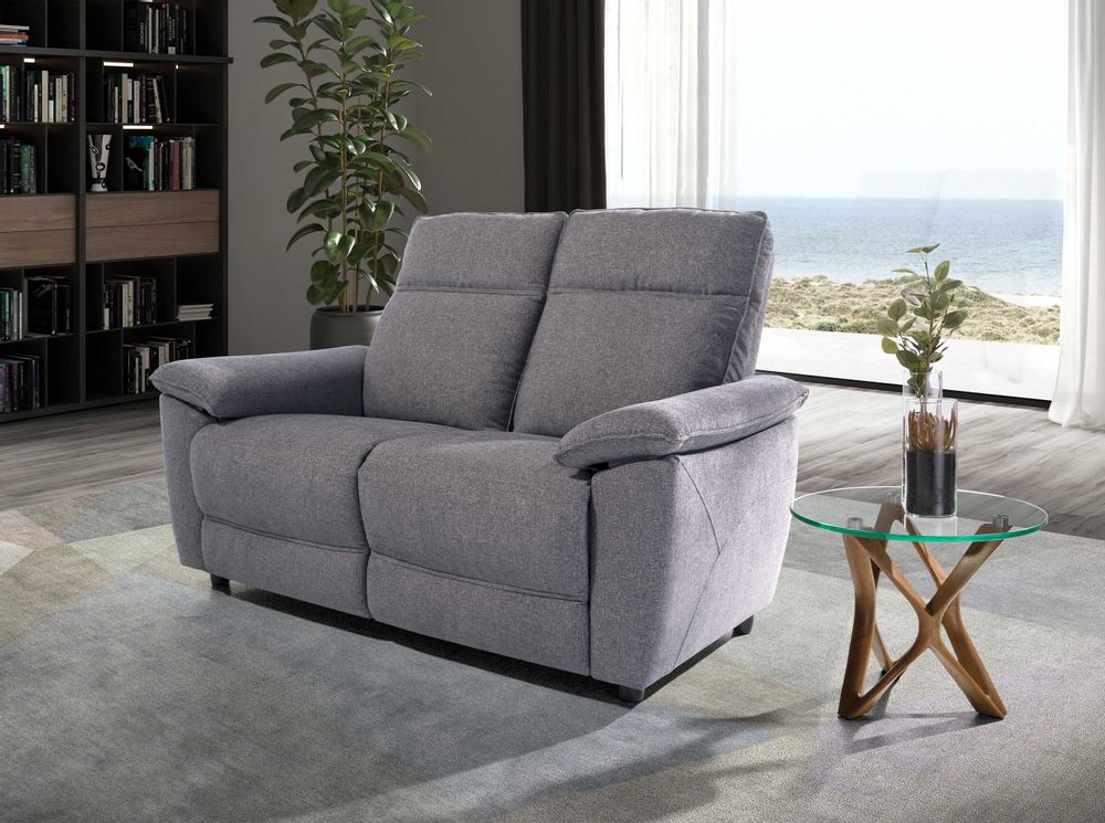 Sofas - 2 seater sofa in grey fabric - ANGEL CERDÁ