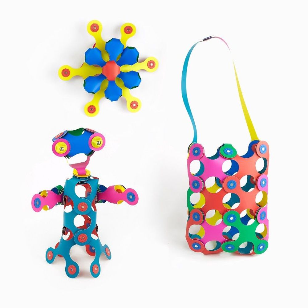 Jeux enfants - CLIXO RAINBOW PACK - JEU DE CONSTRUCTION INNOVANT MAGNETIQUE - GIPSY TOYS