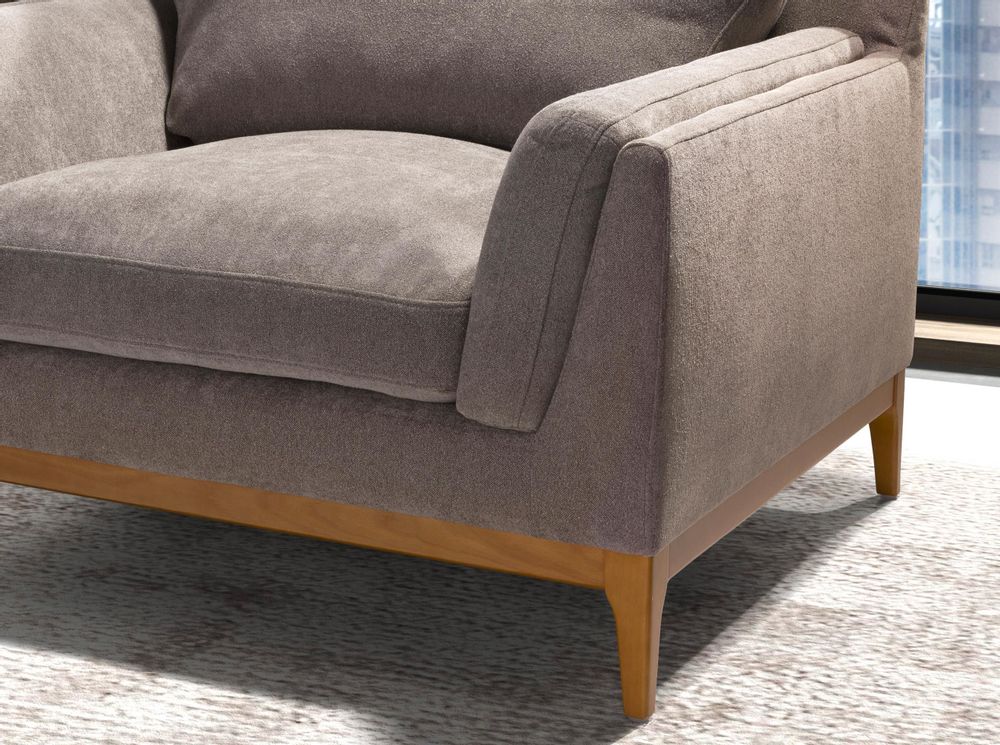 Armchairs - Brown fabric armchair - ANGEL CERDÁ