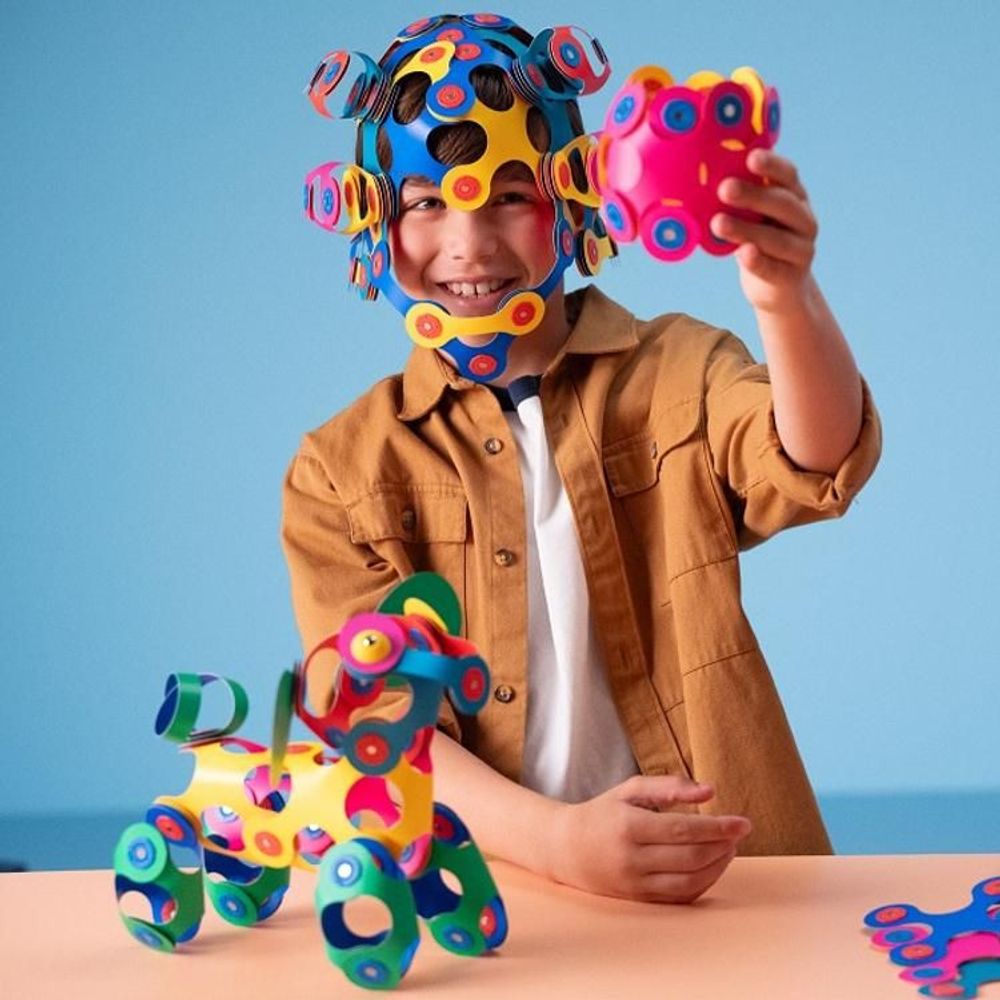 Jeux enfants - CLIXO RAINBOW PACK - JEU DE CONSTRUCTION INNOVANT MAGNETIQUE - GIPSY TOYS