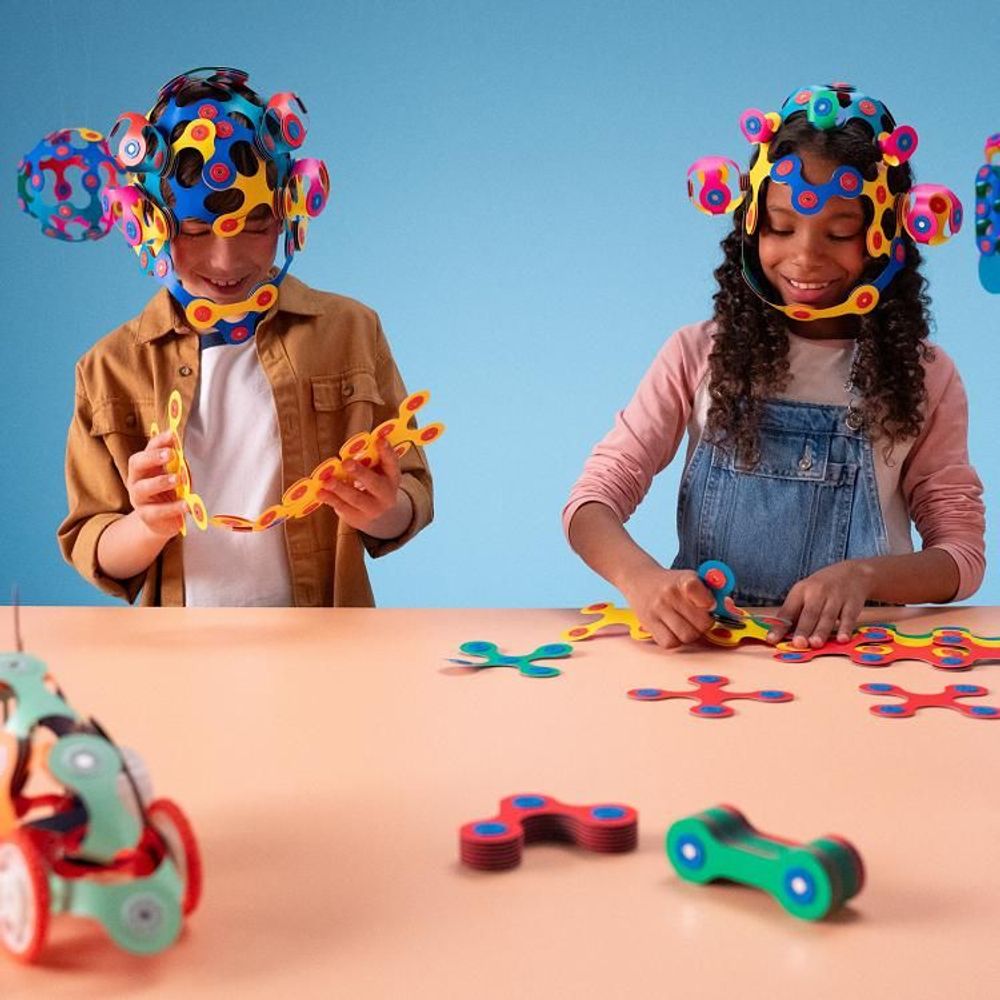 Jeux enfants - CLIXO RAINBOW PACK - JEU DE CONSTRUCTION INNOVANT MAGNETIQUE - GIPSY TOYS