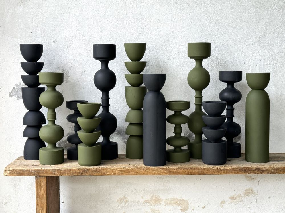 Decorative objects - AMA/AMAKI CANDLE HOLDERS - MAISON POLITA