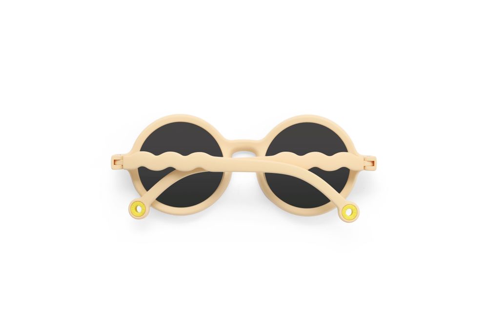 Lunettes - Toddler Round Sunglasses Desert Sand 1-3Y - OLIVIO&CO SAS