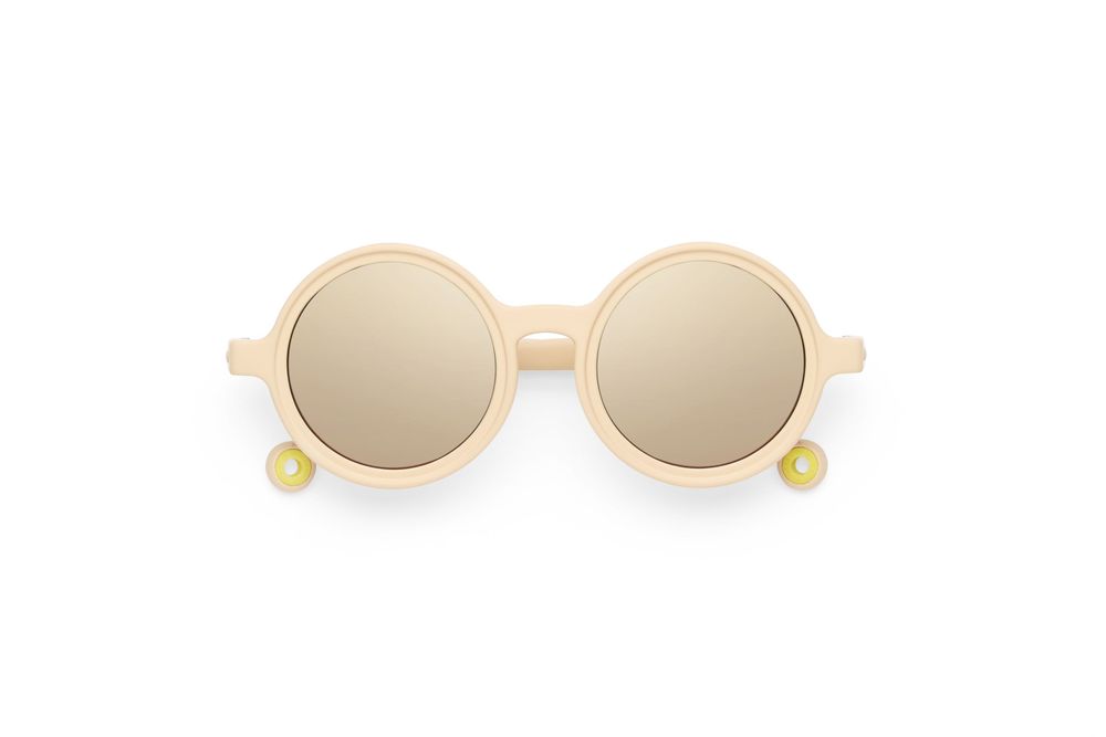 Lunettes - Toddler Round Sunglasses Desert Sand 1-3Y - OLIVIO&CO SAS