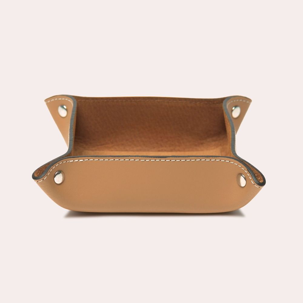 Objets de décoration - Vide poche Baratier en cuir véritable - MIDIPY