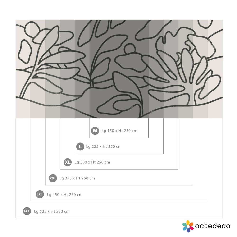 Papiers peints - Papier peint panoramique Calme - ACTE-DECO