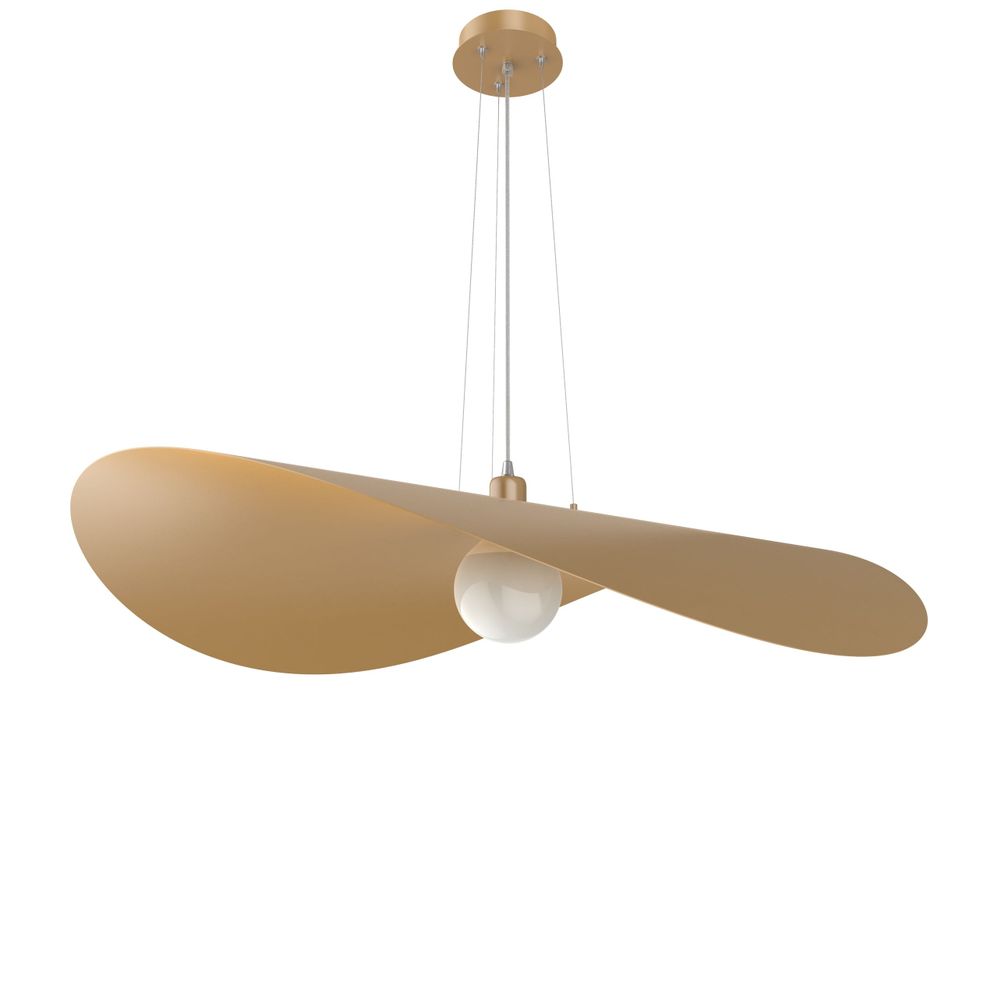Hanging lights - PIUMA PENDANT LIGHT MONOCOLOR - LUMICOM