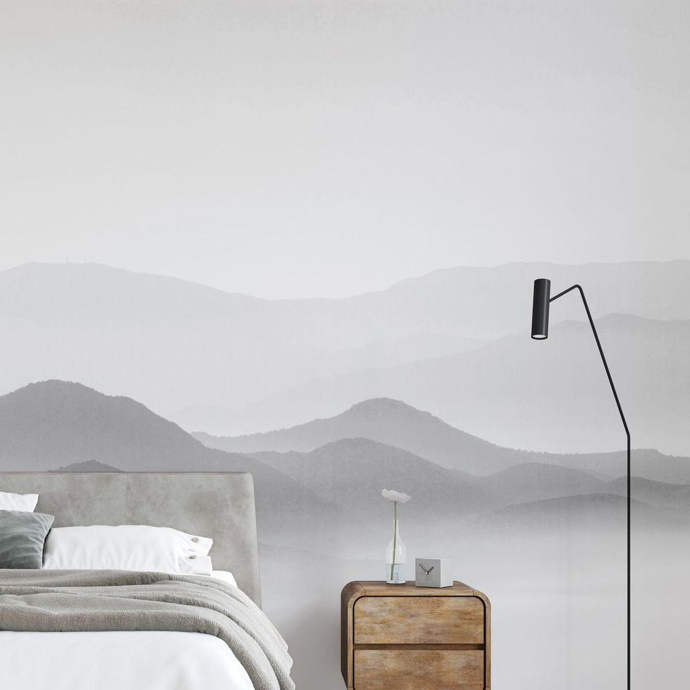 Autres décorations murales - Papier Peint Panoramique Misty Mountains - ACTE-DECO