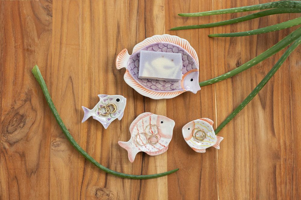 Decorative objects - Soap Dish FISH - TRANQUILLO