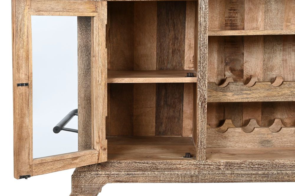 Other tables - MANGO AND METAL BAR CABINET - ITEM HOME BY ITEM INTERNATIONAL
