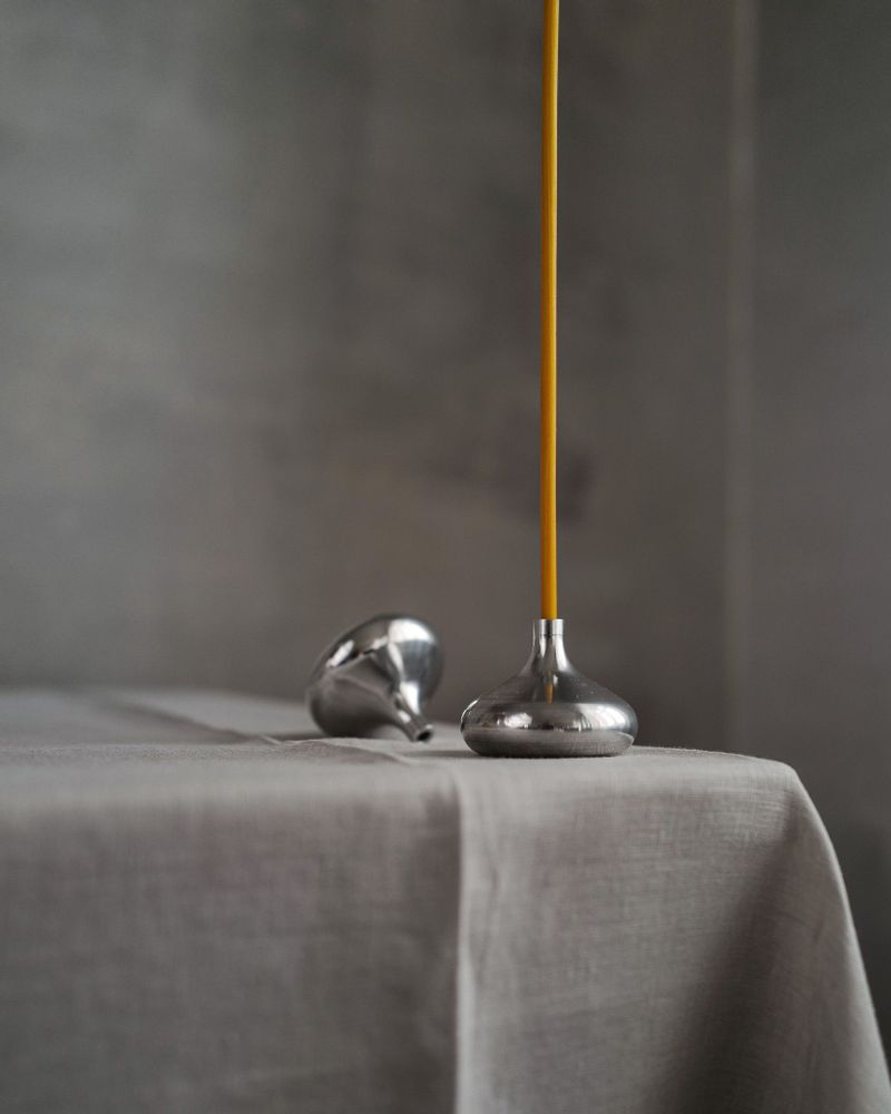 Objets design - Aluminium Candle Holder - OVO THINGS