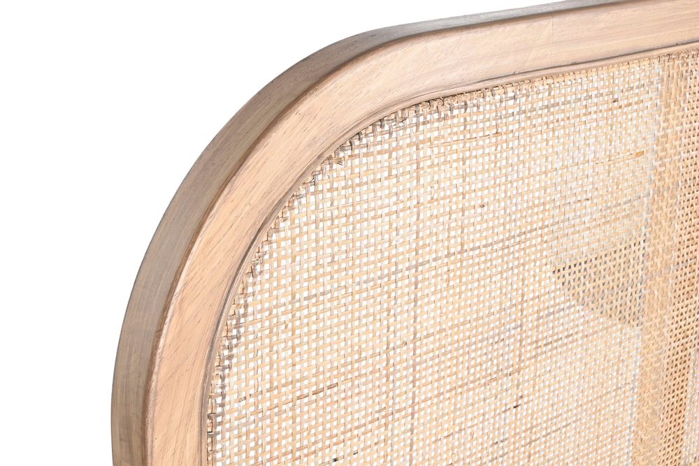 Beds - RUBBERWOOD NATURAL RATTAN HEADBOARD - ITEM HOME BY ITEM INTERNATIONAL