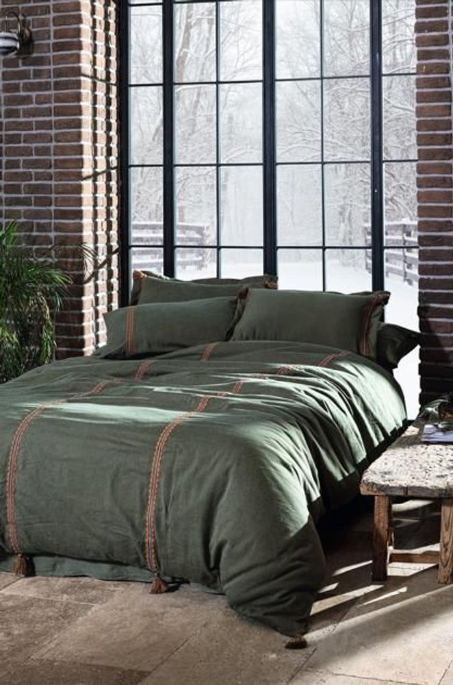Bed linens - Hazar Double Duvet Cover Set 100% Organic Cotton - ECOCOTTON