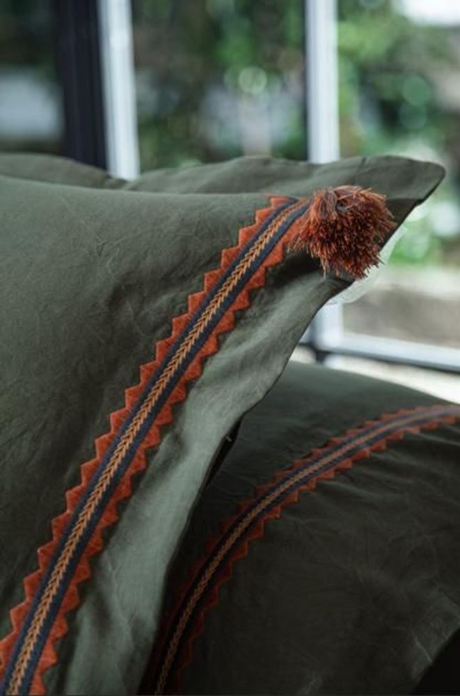 Bed linens - Hazar Double Duvet Cover Set 100% Organic Cotton - ECOCOTTON