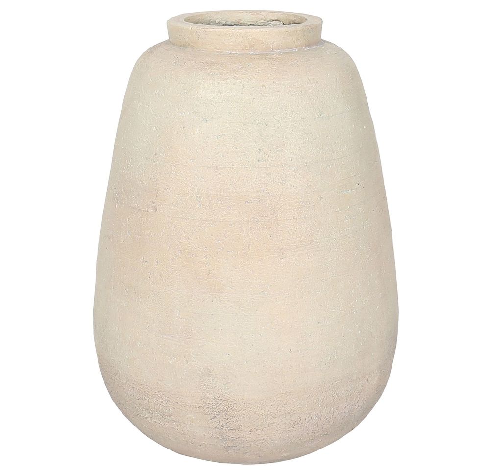 Vases - WHITE MAGNESIA VASE - ITEM HOME BY ITEM INTERNATIONAL