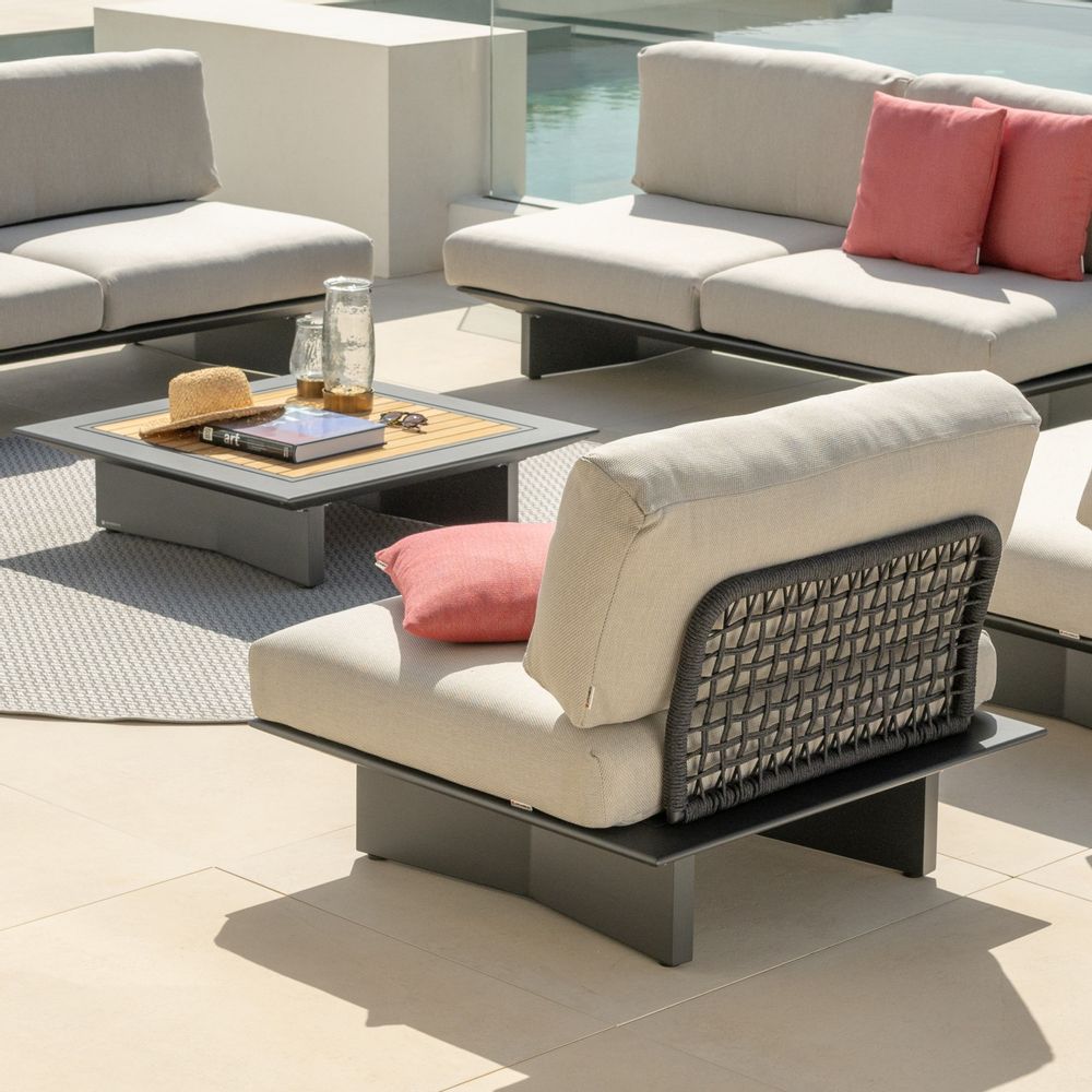 Lawn sofas   - Arbon sofa 1 seat - JATI & KEBON