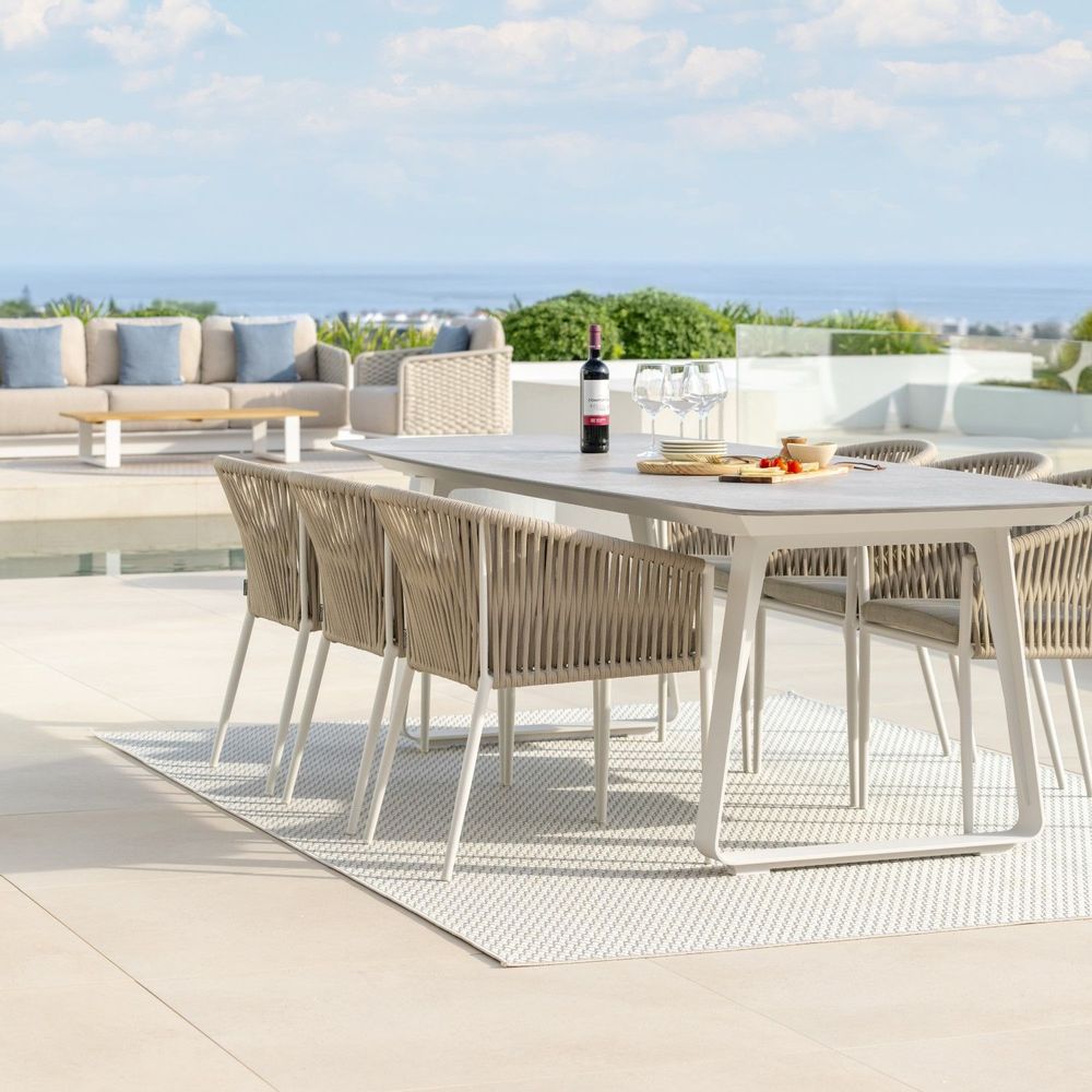 Lawn chairs - Fortuna rope dining chair - JATI & KEBON