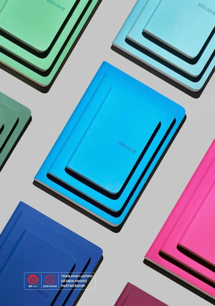 Papeterie - Carnets ZEQUENZ - LE MAGASIN GÉNÉRAL DISTRIBUTION